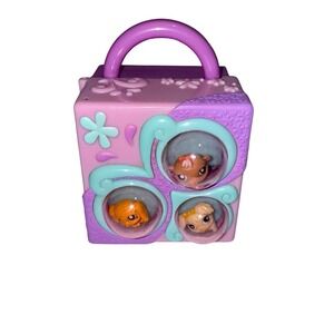 Hasbro Littlest Pet Shop Teeniest Tiniest Mini Compact Playset 2006 LPS